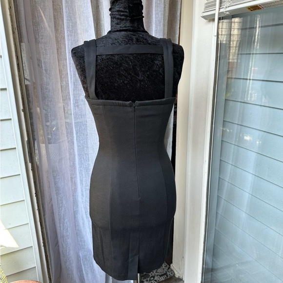 Xoxo little black dress size 1/2 - Picture 3 of 4